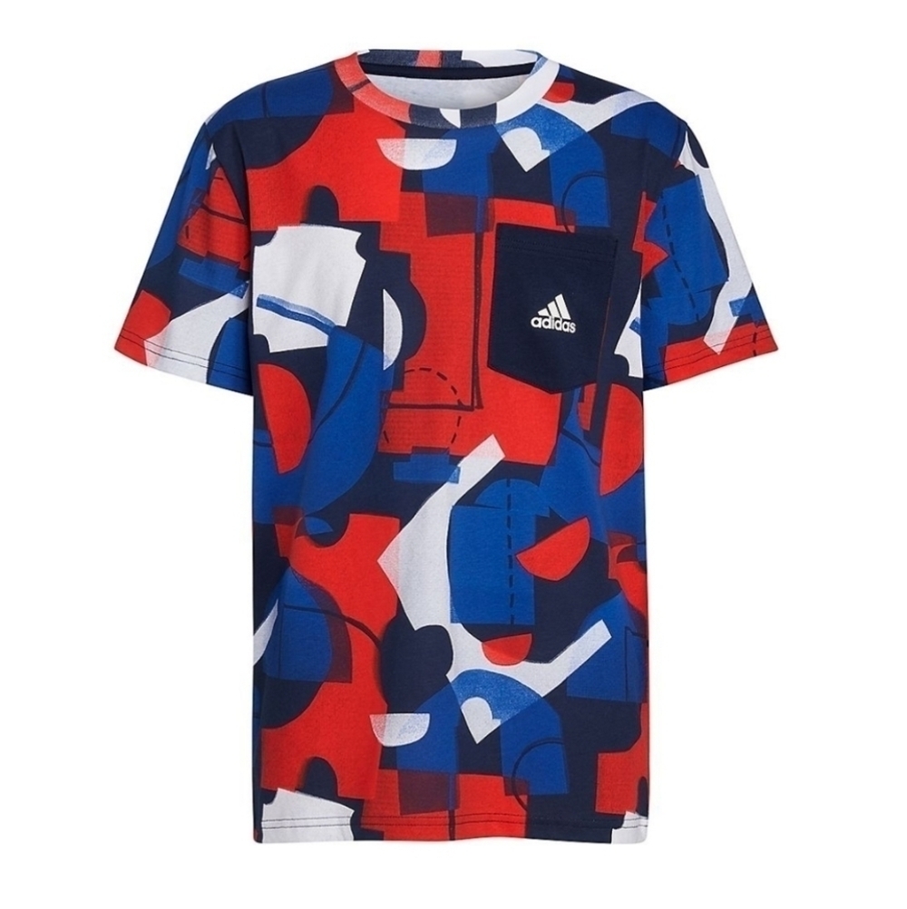 Adidas Boys Bold Graphic Tee - Picture 1 of 3